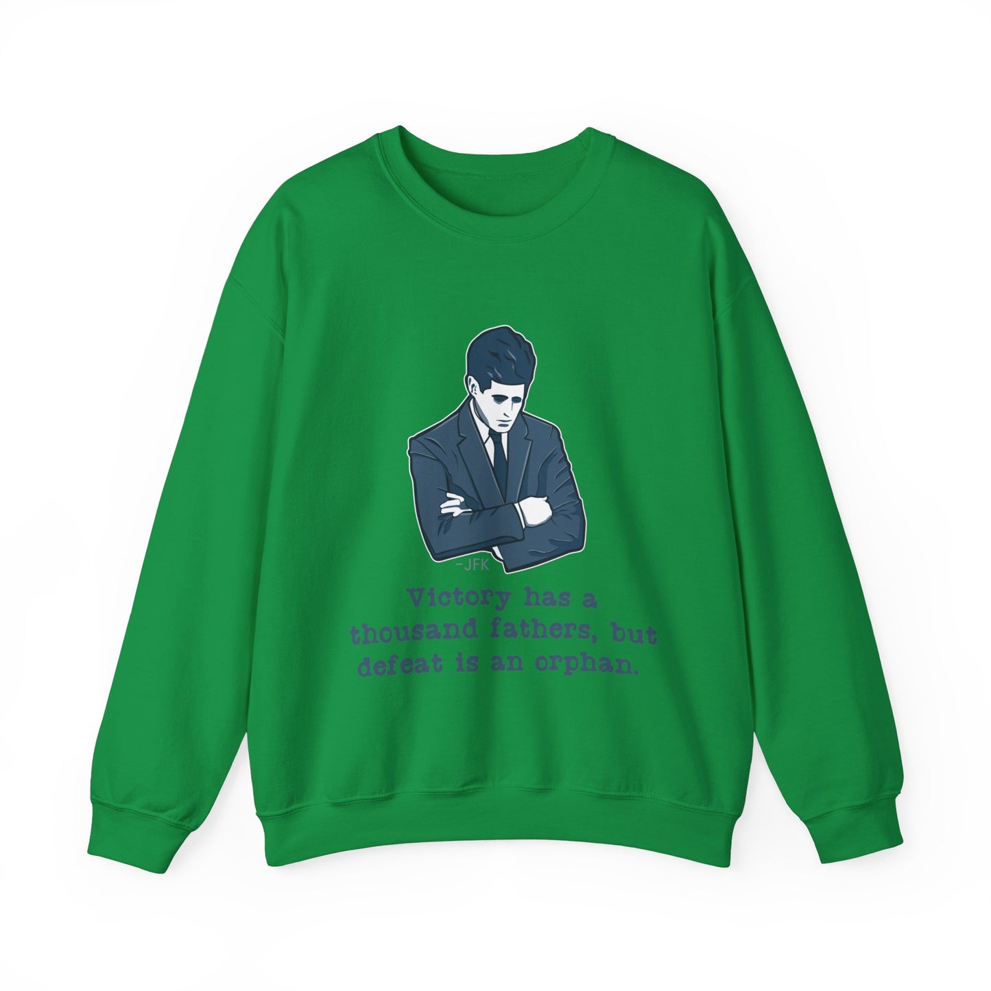 JFK Thousand Fathers Men's Sweatshirt (IW Blues Logo) - Sweet Baby Jeez Teez