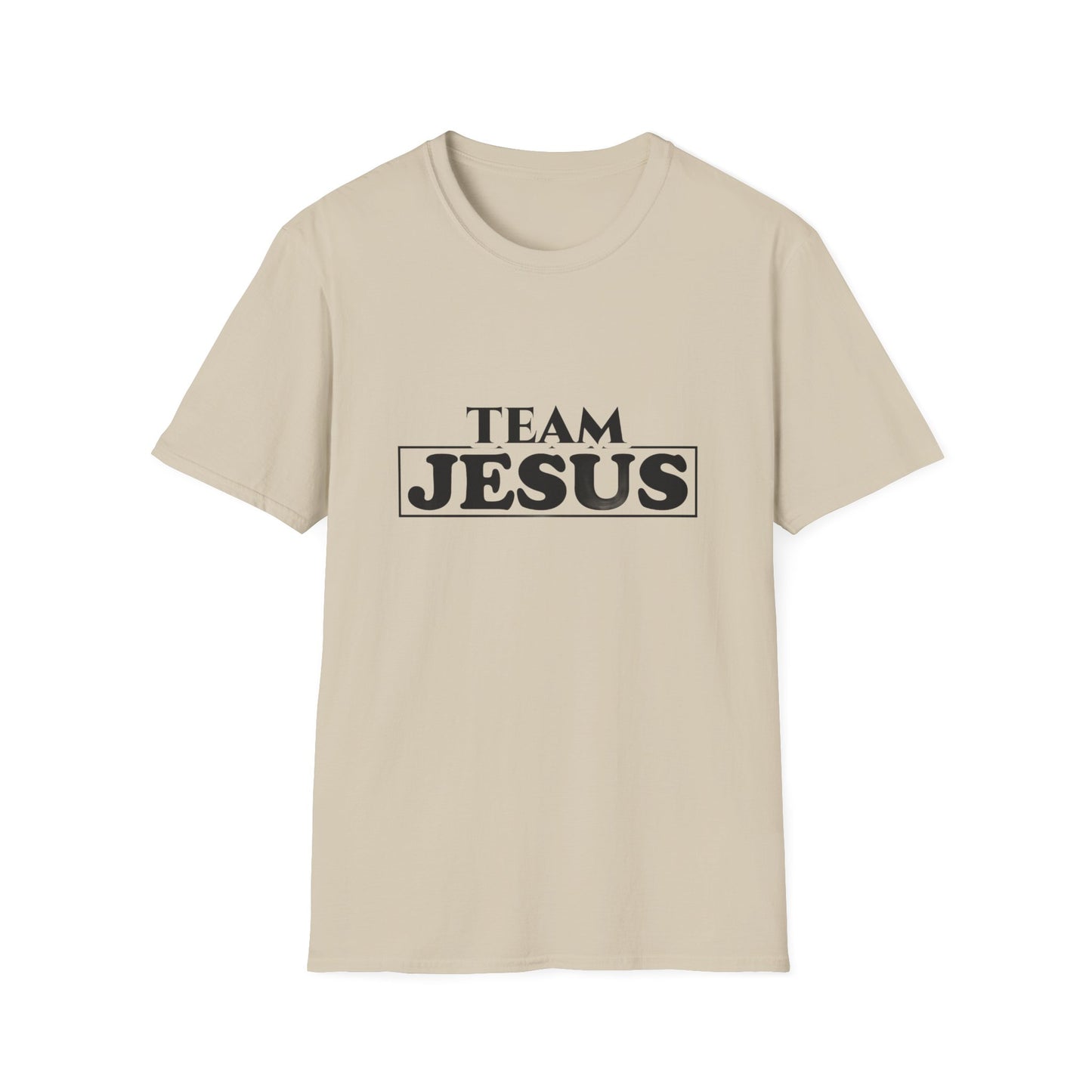 Team Jesus Men's Tshirt (Black Logo)