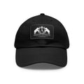 Women's Dad Hat with Leather Patch (ARS - White Logo) - Sweet Baby Jeez Teez