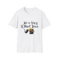 Life is Scary Men's Tshirt - Sweet Baby Jeez Teez