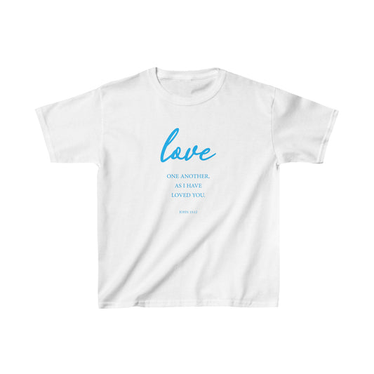 Love Girl's Tshirt (Aqua Logo) - Sweet Baby Jeez Teez