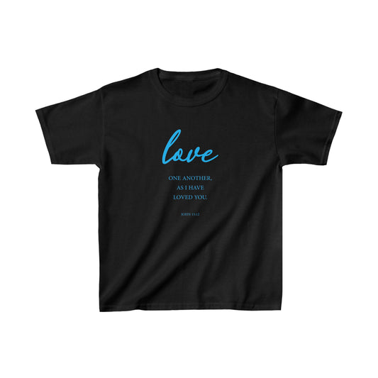 Love Girl's Tshirt (Aqua Logo) - Sweet Baby Jeez Teez