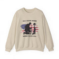 Some Gave All Women's Relaxed Sweatshirt (MM Black Logo) - Sweet Baby Jeez Teez