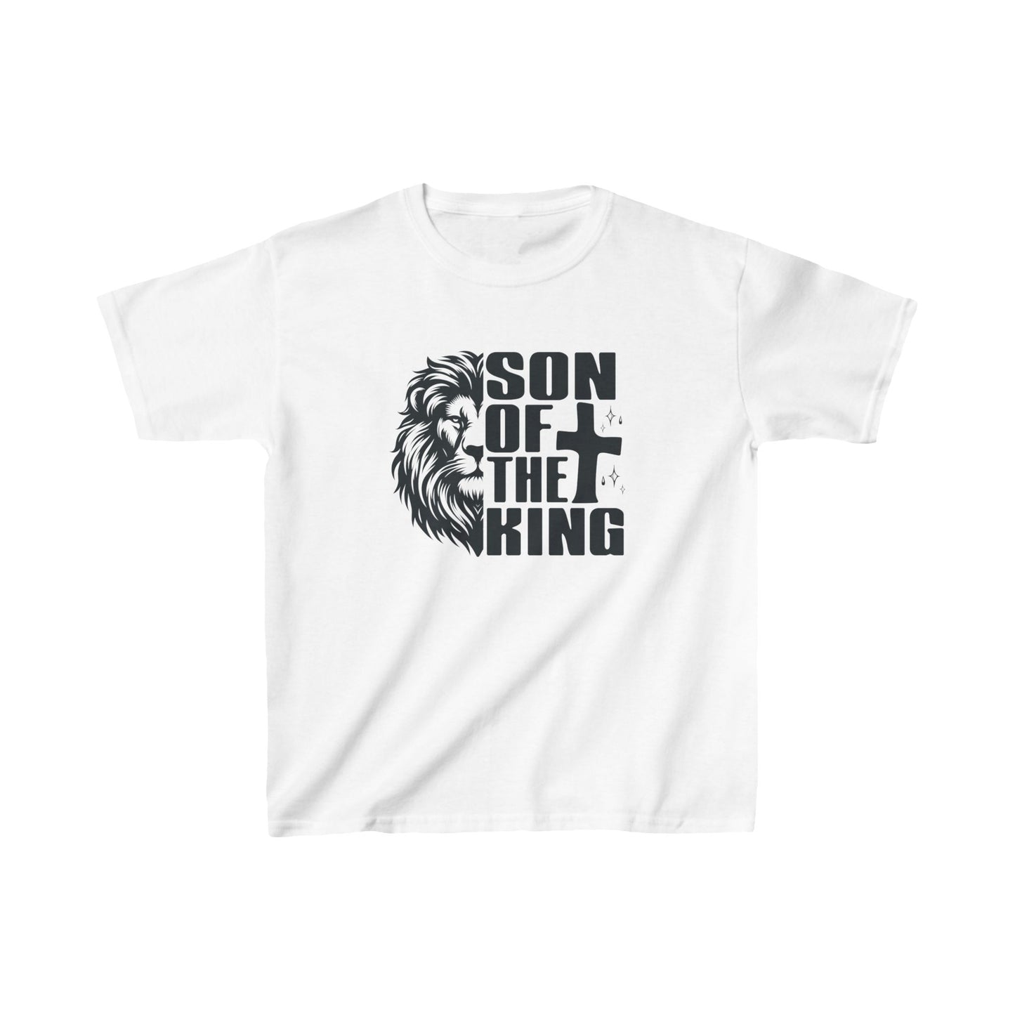 Son of the King Boy's Tshirt (Black Logo)