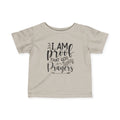 I Am Proof Infant Soft Tshirt (Black Logo)