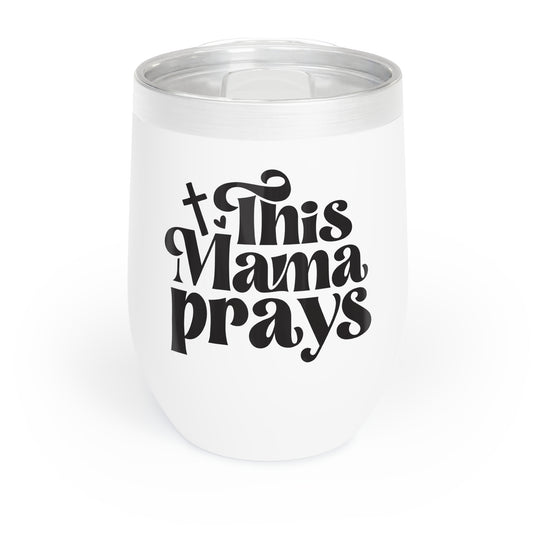 This Mama Wine Tumbler (Black Logo) - Sweet Baby Jeez Teez