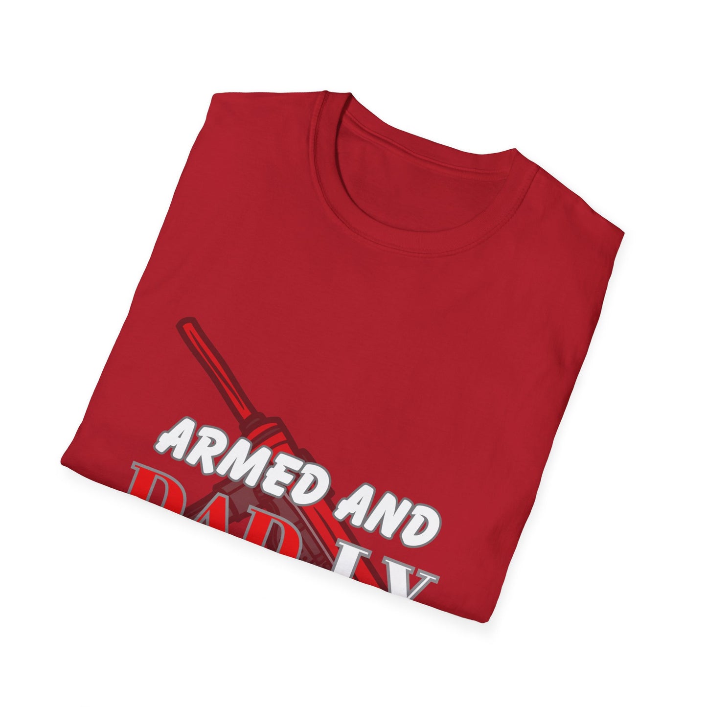 Armed and Dad-ly Men's Tshirt