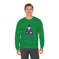 JFK Thousand Fathers Men's Sweatshirt (IW Blues Logo) - Sweet Baby Jeez Teez