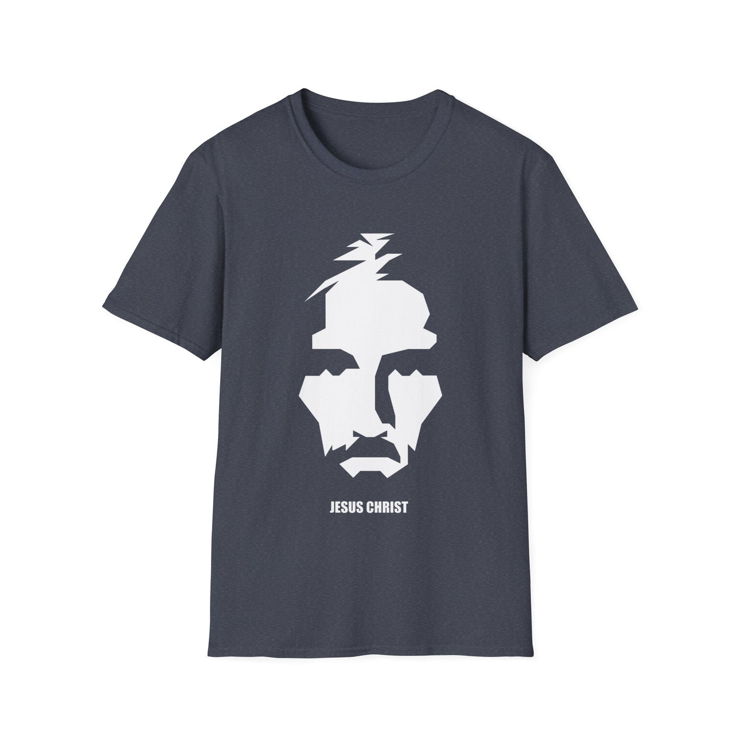 Jesus Portrait Men's Tshirt (Contemporary Logo) - Sweet Baby Jeez Teez