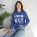 Mama Bear Women's Relaxed Sweatshirt (White Logo)