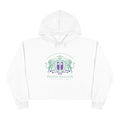 ARS Prayer Brigade Crop Hoodie (Green/Purple Logo)