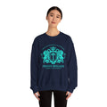 ARS Prayer Brigade Unisex Sweatshirt (Purple with Aqua Logo)