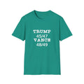 Trump/Vance Women's Relaxed/Plus Tshirt (White Logo) - Sweet Baby Jeez Teez