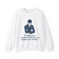 JFK Thousand Fathers Men's Sweatshirt (IW Blues Logo) - Sweet Baby Jeez Teez