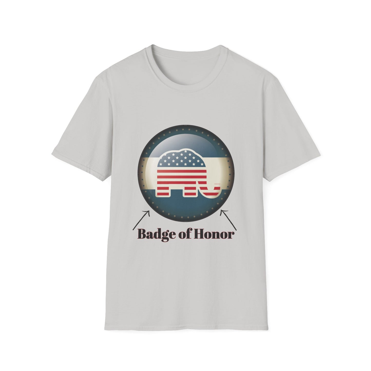 Badge of Honor Men's Tshirt
