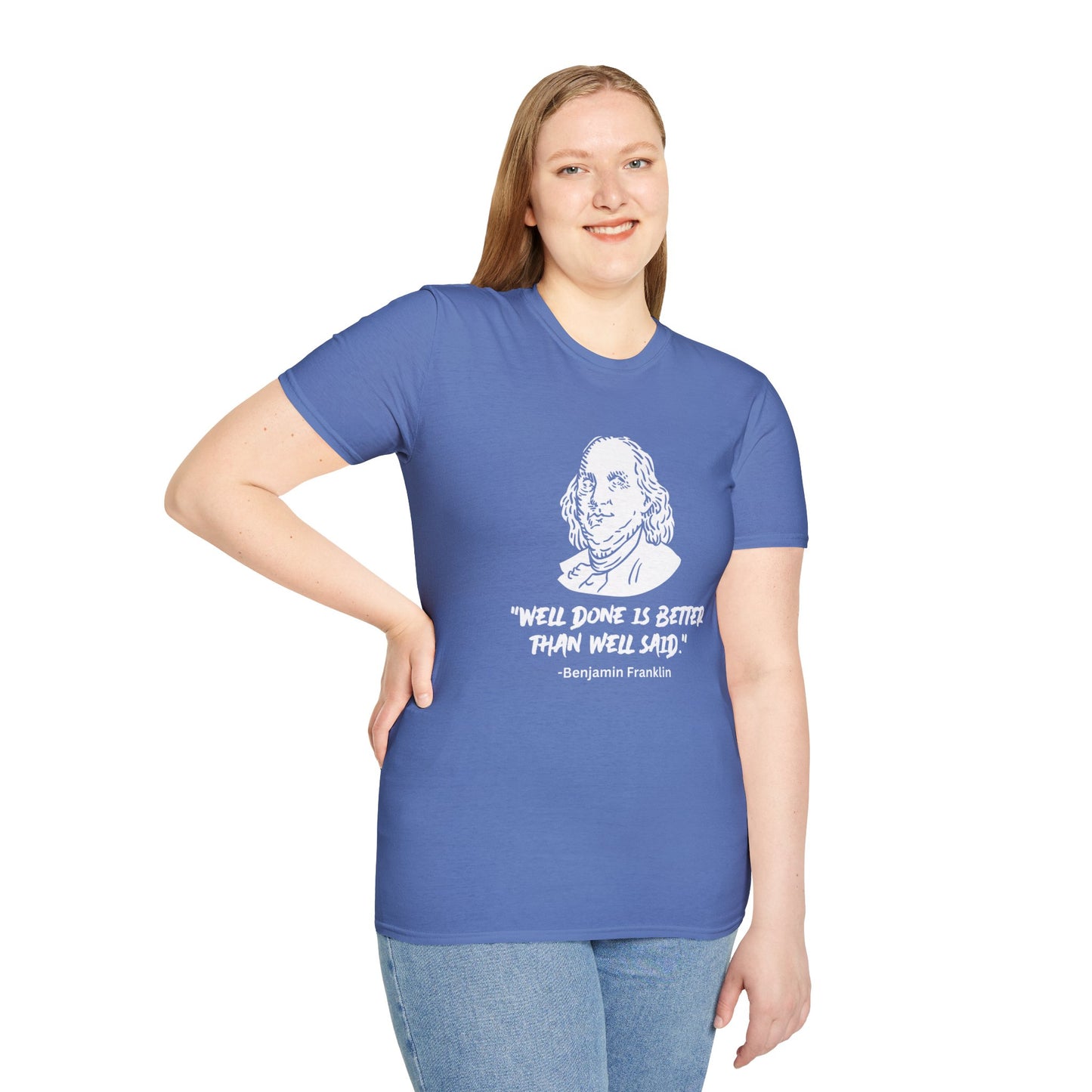 Well Said Women's Relaxed/Plus Tshirt (IW - White Logo) - Sweet Baby Jeez Teez