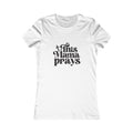 This Mama Women's Fitted Tshirt (Black Logo) - Sweet Baby Jeez Teez