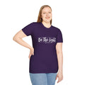 Be the Light Womens Relaxed/Plus Tshirt (White Logo)