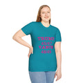 Trump/Vance Women's Relaxed/Plus Tshirt (Hot Pink Logo) - Sweet Baby Jeez Teez