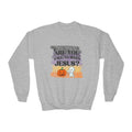 Fall-O-Ween Kids Unisex Sweatshirt - Sweet Baby Jeez Teez