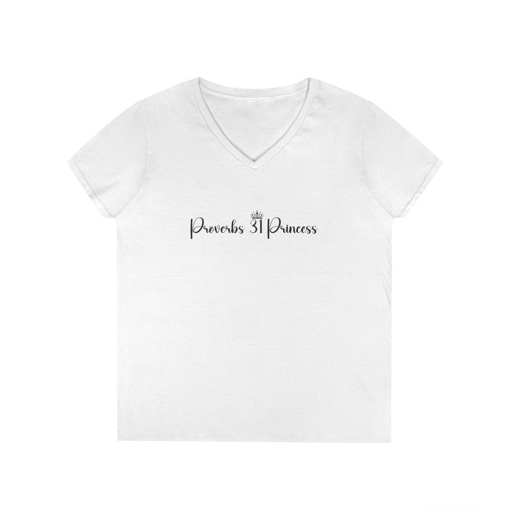 Proverbs 31 Princess Women's Semi-Fitted  V-neck Tshirt