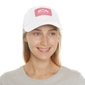 Women's Dad Hat with Leather Patch (ARS - White Logo) - Sweet Baby Jeez Teez