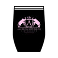 ARS Baby Pink Logo Wine Tumbler, 12oz