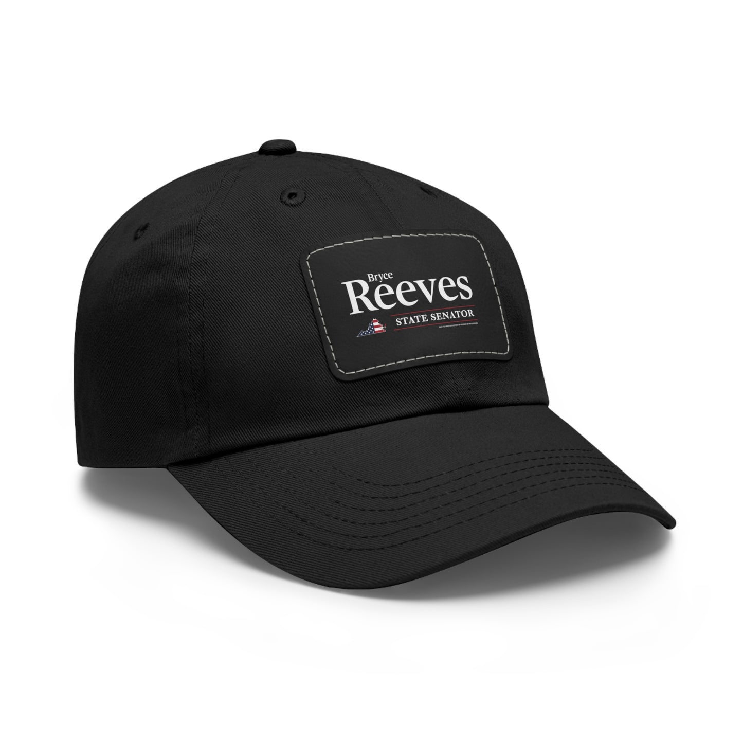 Senator Bryce Reeves Unisex Hat with Leather Patch - Sweet Baby Jeez Teez