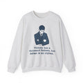 JFK Thousand Fathers Women's Relaxed Sweatshirt (IW Blues Logo) - Sweet Baby Jeez Teez