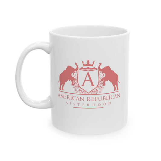 ARS Coral Logo Ceramic Mug, (11oz)