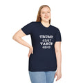 Trump/Vance Women's Relaxed/Plus Tshirt (White Logo) - Sweet Baby Jeez Teez