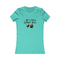 Life is Scary Women's Fitted Tshirt - Sweet Baby Jeez Teez