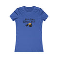 Life is Scary Women's Fitted Tshirt - Sweet Baby Jeez Teez