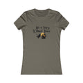 Life is Scary Women's Fitted Tshirt - Sweet Baby Jeez Teez