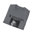 Raised on Reagan Men's Tshirt (Black Logo) - Sweet Baby Jeez Teez