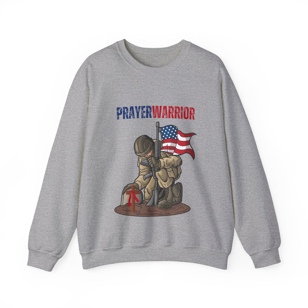 Prayer Warrior Soldier Men's Sweatshirt