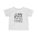 I Am Proof Infant Soft Tshirt (Black Logo)