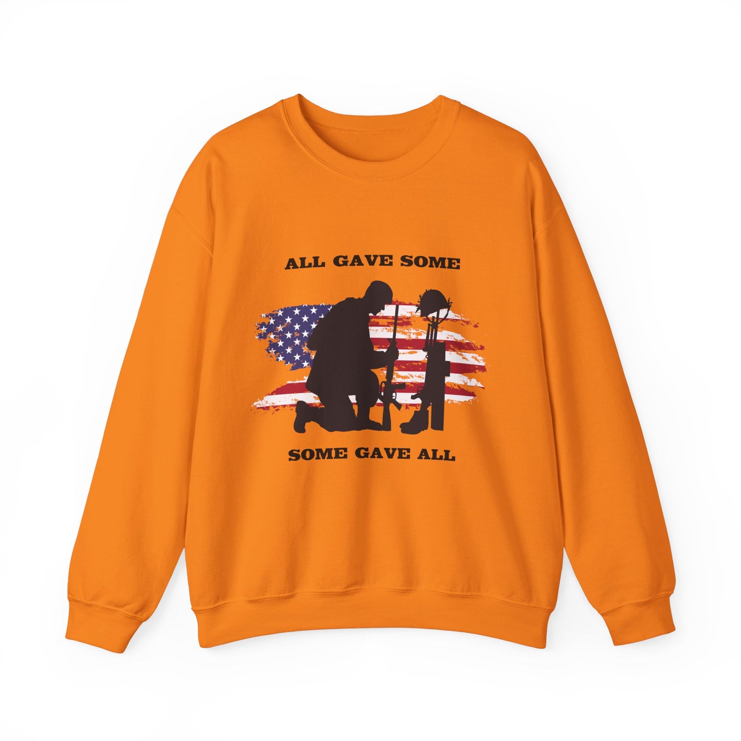 Some Gave All Women's Relaxed Sweatshirt (MM Black Logo) - Sweet Baby Jeez Teez