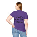 God's Got My Back Women's Relaxed/Plus Tshirt (Black Back Logo) - Sweet Baby Jeez Teez