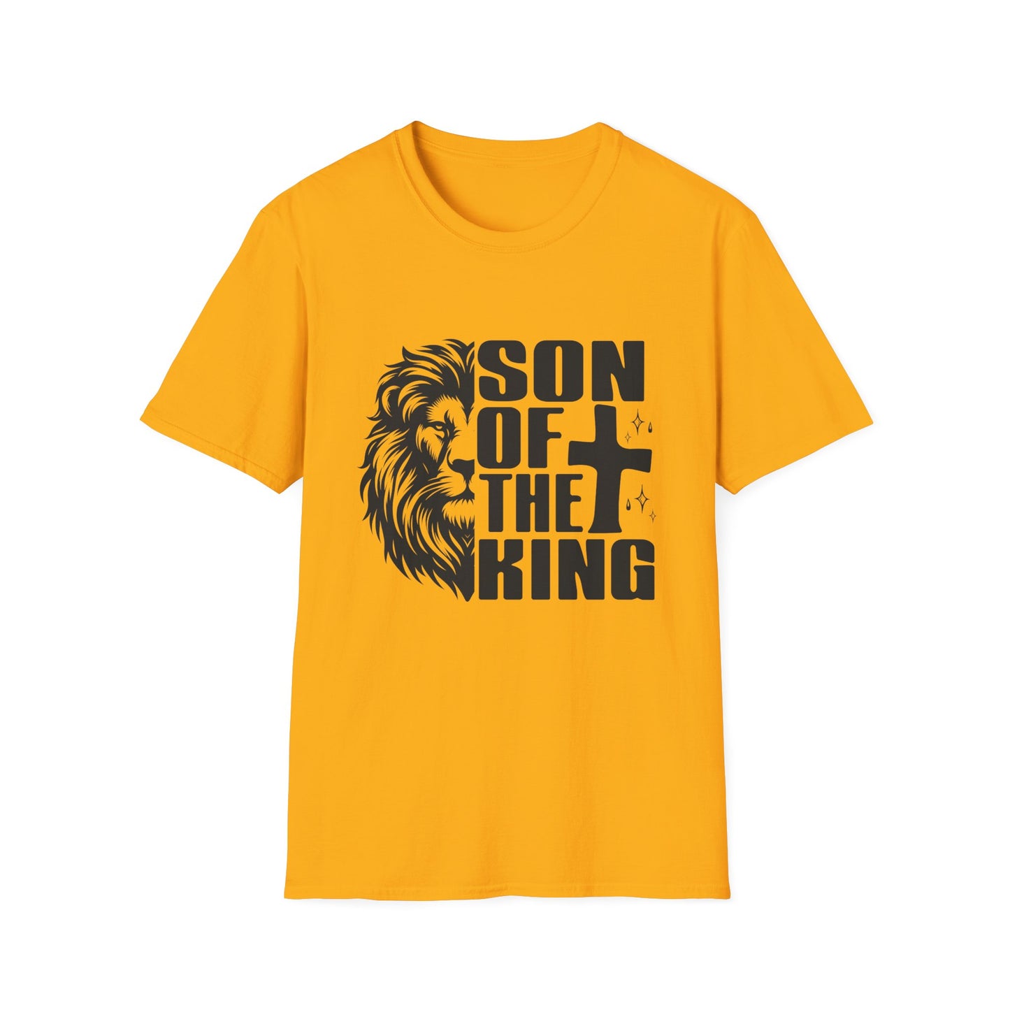 Son of the King Men's Tshirt (Black Logo)