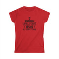 Talking About Jesus Women's Semi-Fitted Tshirt