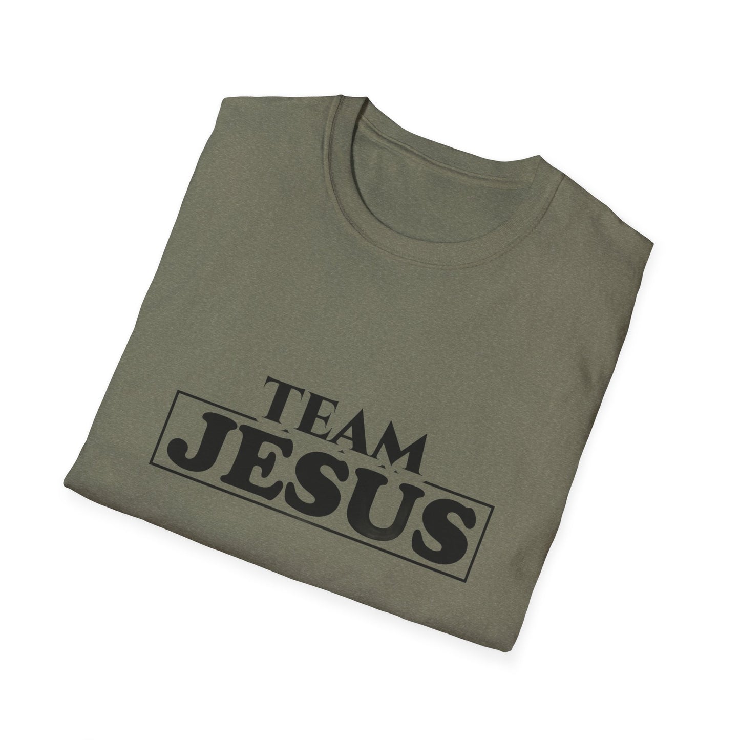 Team Jesus Men's Tshirt (Black Logo)