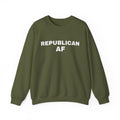 Republican AF Women's Sweatshirt (White Logo)