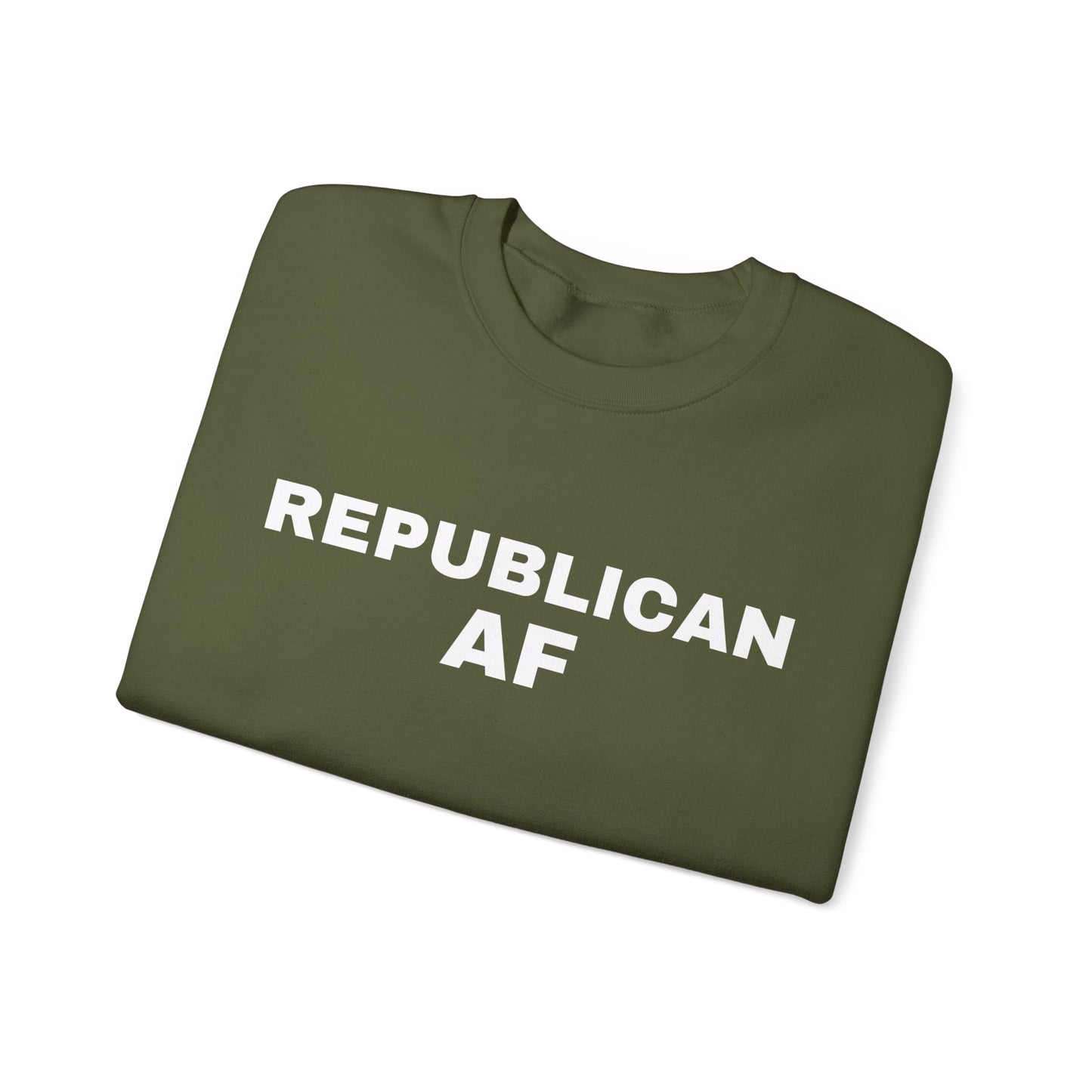 Republican AF Women's Sweatshirt (White Logo)