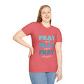 Pray On It Women's Relaxed/Plus Tshirt (Teals Logo) - Sweet Baby Jeez Teez