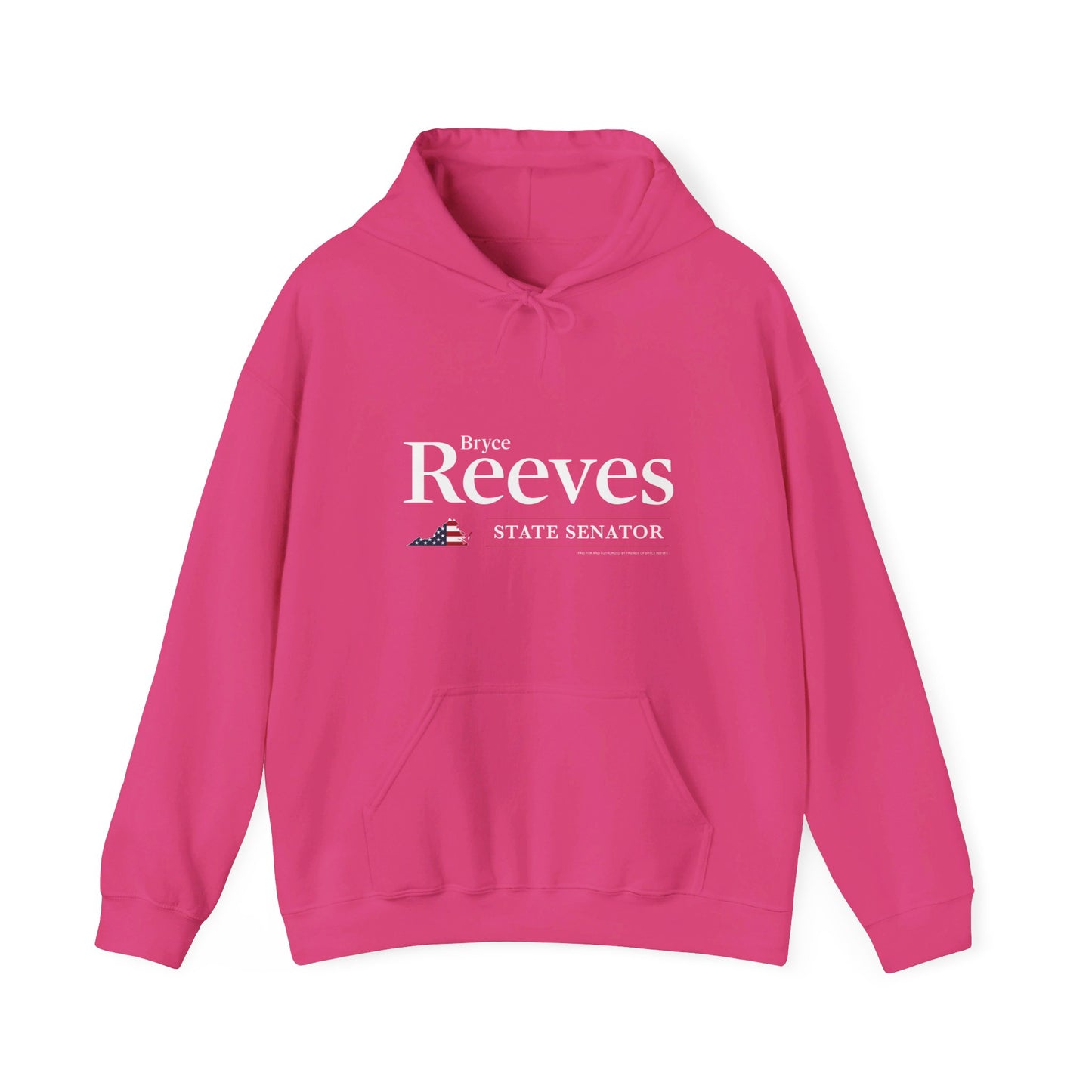 Senator Bryce Reeves Unisex Hoodie (White Logo) - Sweet Baby Jeez Teez