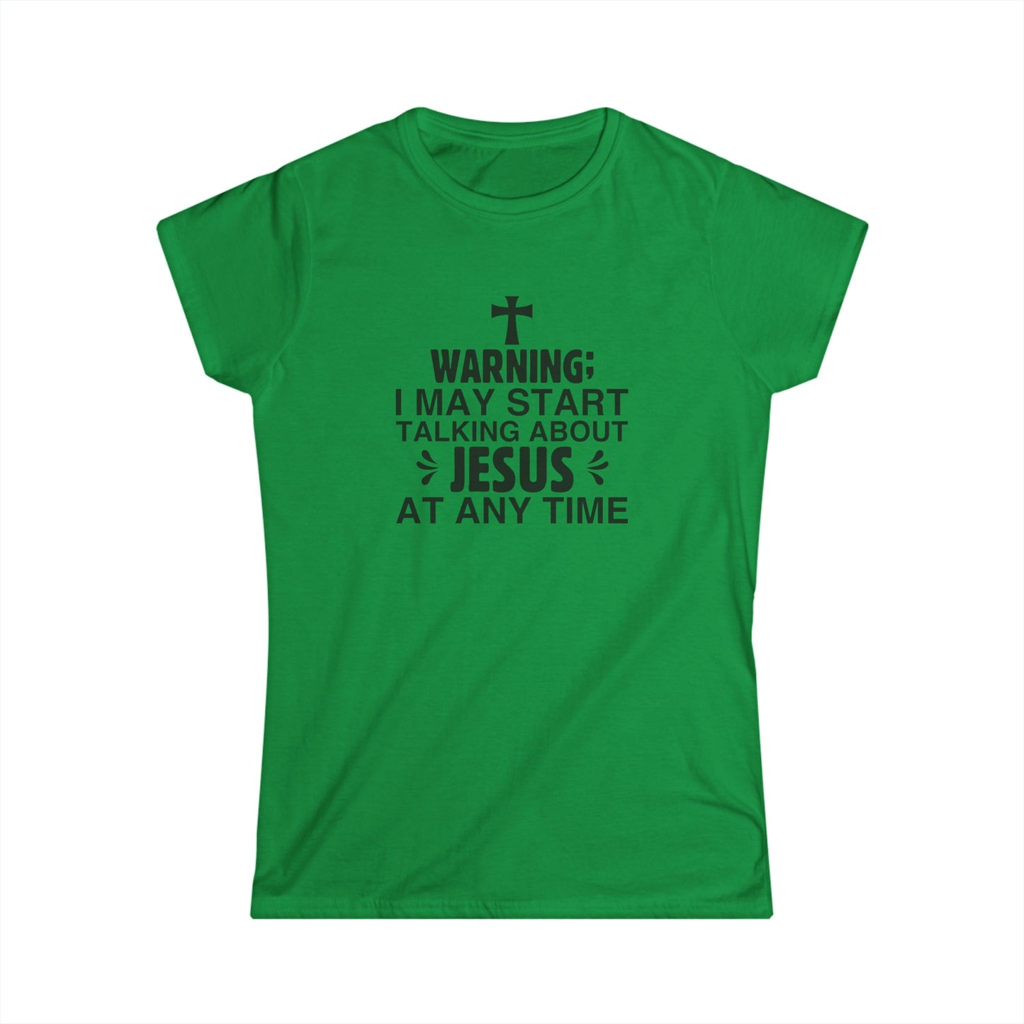 Talking About Jesus Women's Semi-Fitted Tshirt