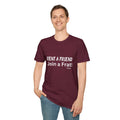 Rent a Friend Men's Tshirt (AGGIE - White Logo)