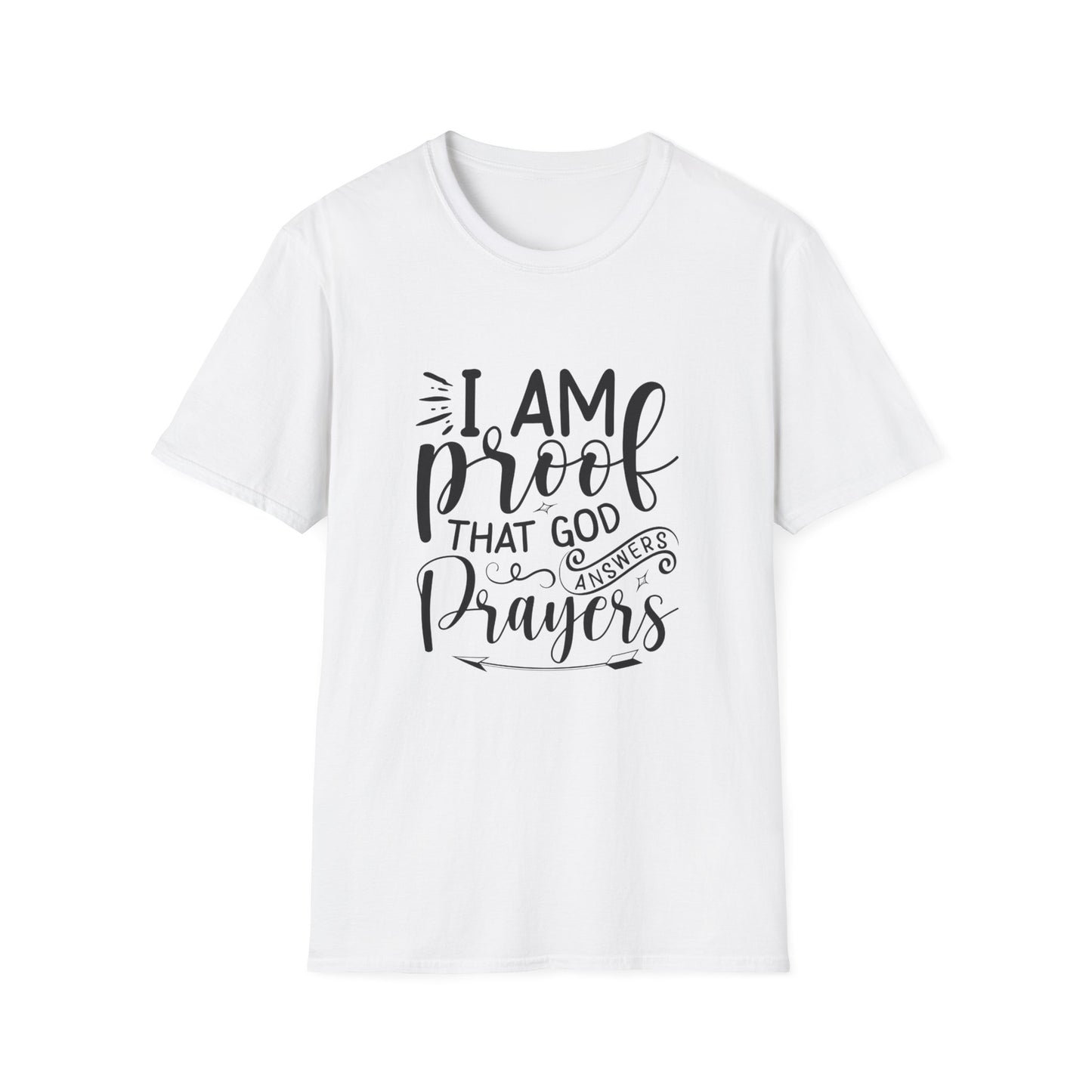 I am Proof Women's Relaxed/Plus Tshirt (Black Logo)