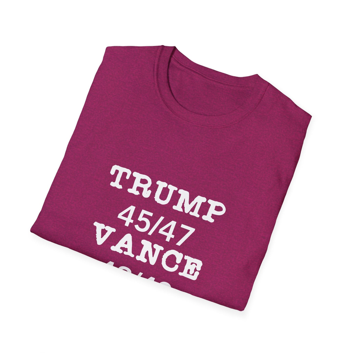 Trump/Vance Women's Relaxed/Plus Tshirt (White Logo) - Sweet Baby Jeez Teez